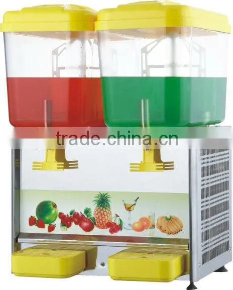 2 tanks Juice dispenser , spraying Beverage maker