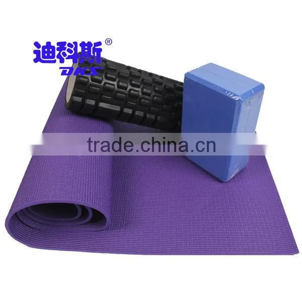 Wholesale Fintness Yoga EVA Foam Roller Material Black Color