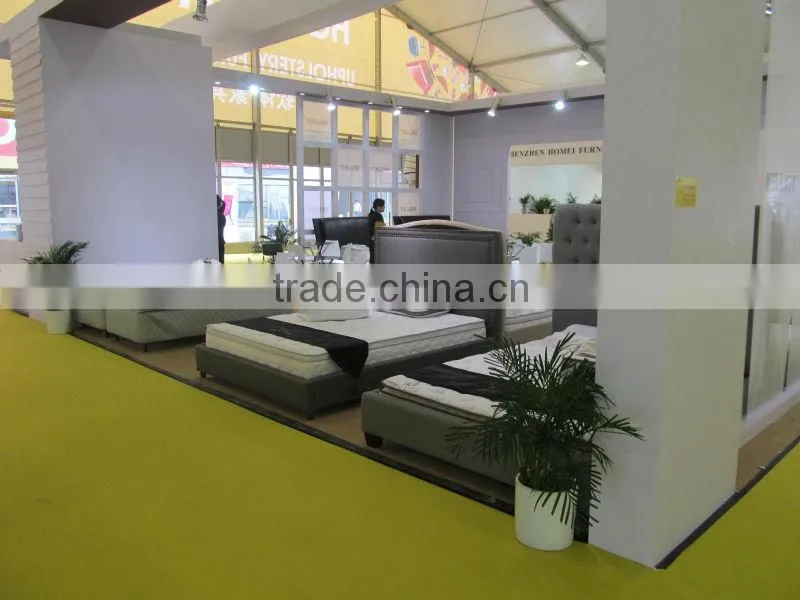 Grey Aglaia dream world mattress with euro-top