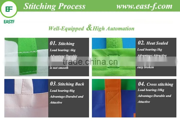 East-Fashion 120g non woven bag AZO free