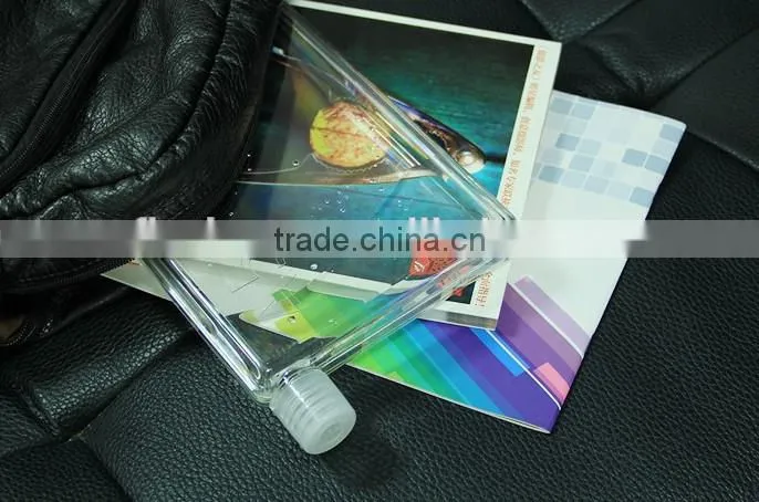 Best quality novelty smart paper shape creative water bottle