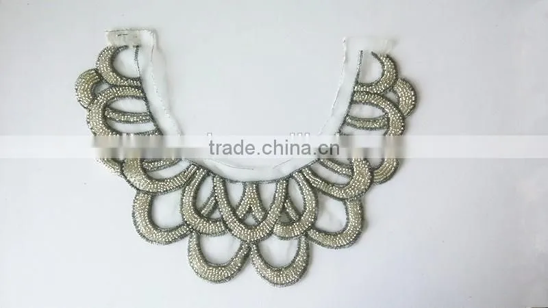 Alibaba Gold Supplier Beaded Patch For Garment