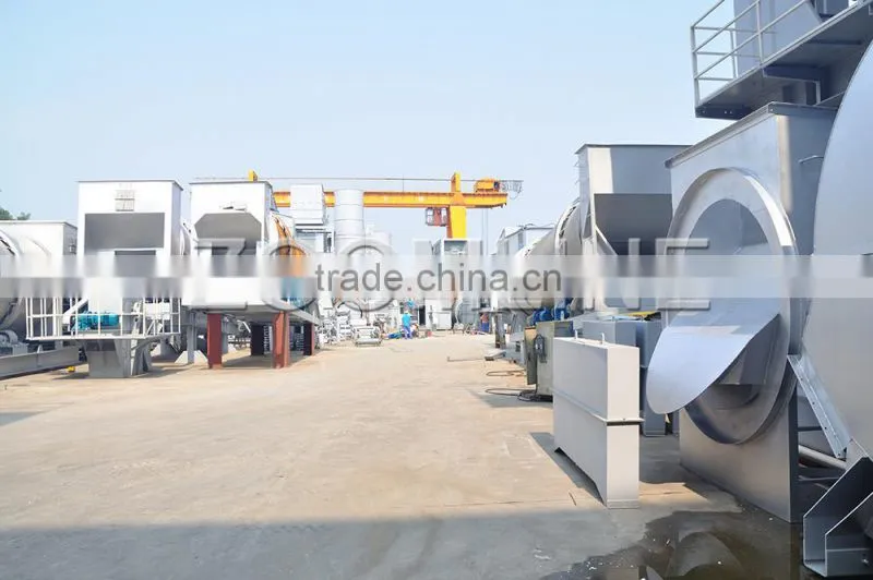 ZAP-C20 20T/HR Stationary Asphalt Drum Mix Plant with ISO9001 Certificate