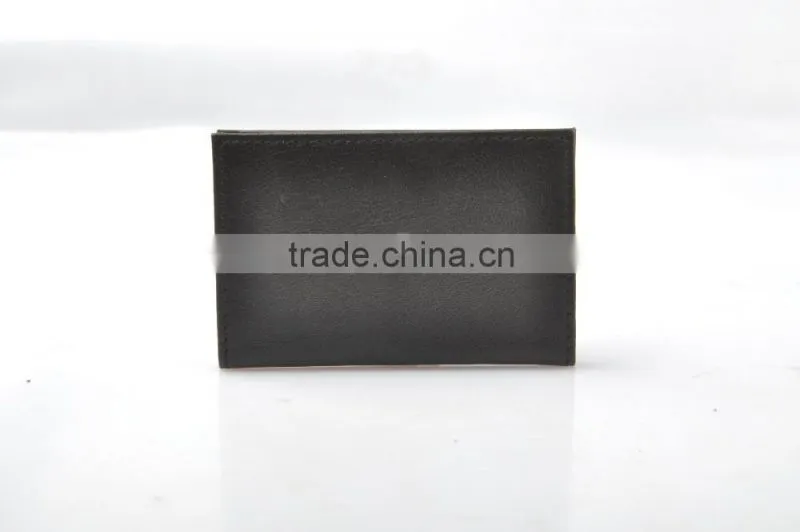 name badge leather badge rfid holder leather wallet