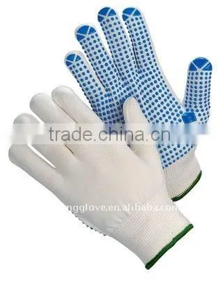 JS808/B--- PVC Dots String Knit Glove