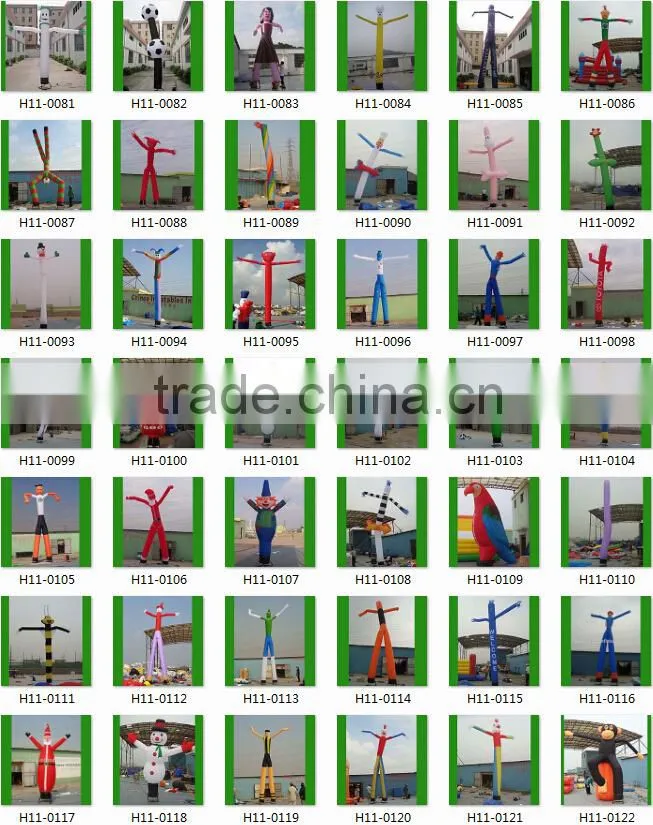 Holiday air dancer, flexible air tube, costumes inflatable advertising air dancer