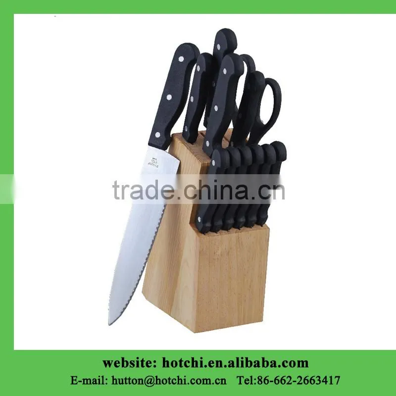 knife set with stand