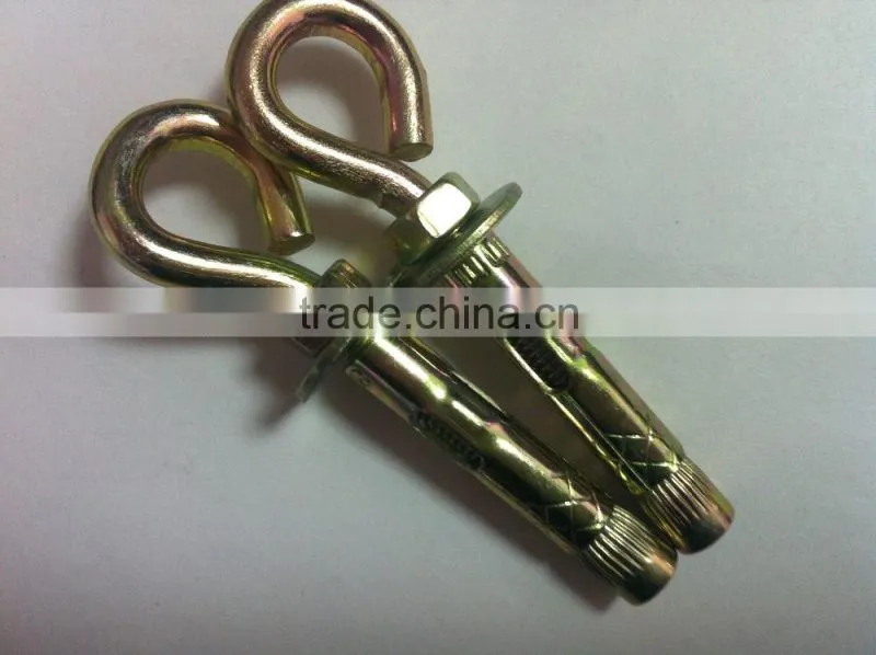 C shape Hook Screws with Zinc plated