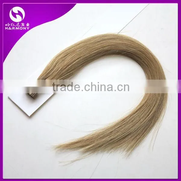100% Double Drawn Remy wholesale pre bonded hair i tip brazilian hair extension