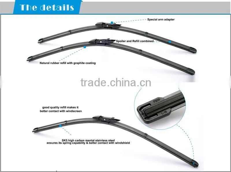 17 inch special electric motor windshield wiper