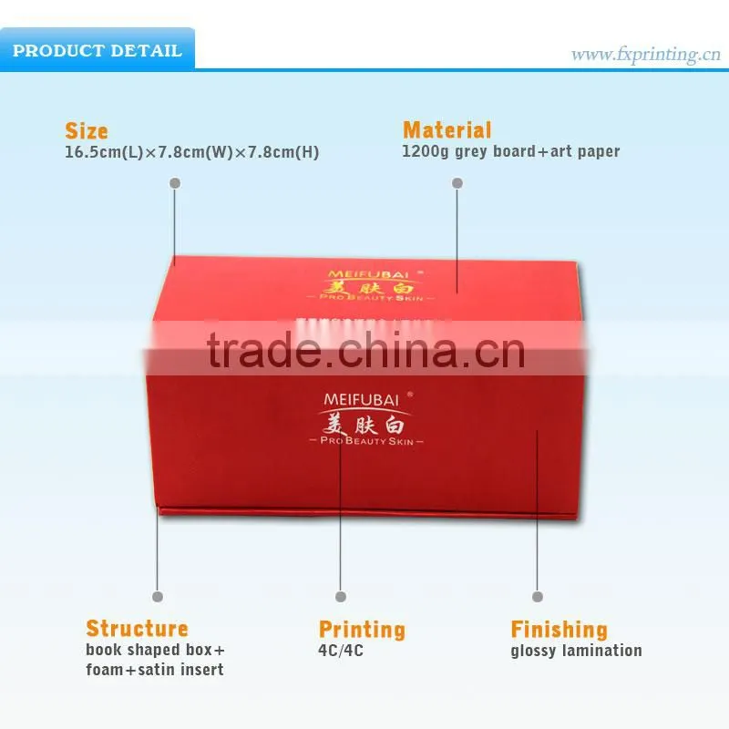 2016 custom made luxurious foldable magnetic box gift