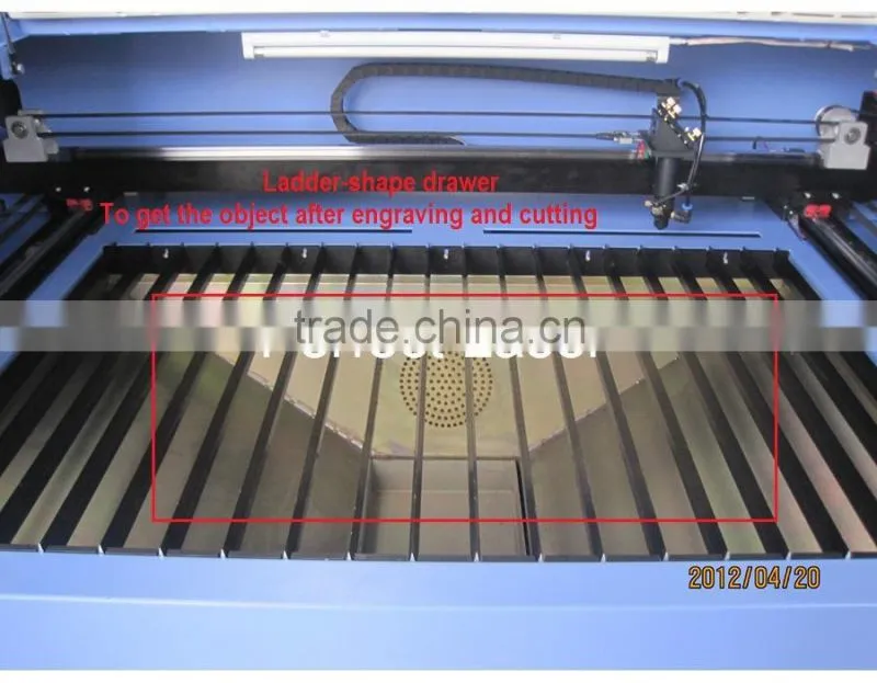Perfect Laser 120W PEDK-9060 CO2 leather laser engraving machine with CE