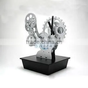 Cool Table Gear Clock, fashion desktop clock