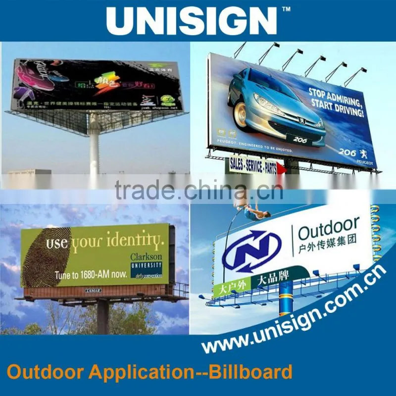 Unisign Hot Sell To Different Countries Laminated Backlit Flex Banner Design