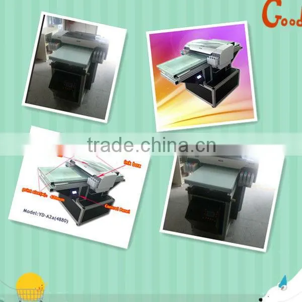 Mini size uv digital flatbed acrylic sheet printer with the best quality