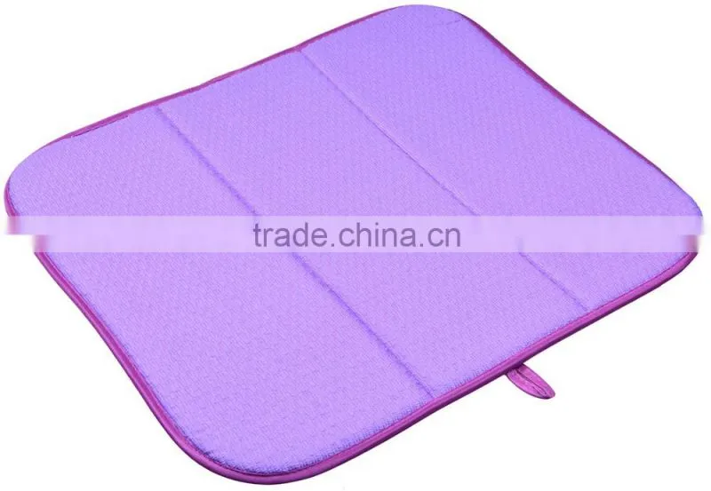 Dishes Drying Mats Kitchen Mat Microfiber Super Absorbent 40cmx46cm