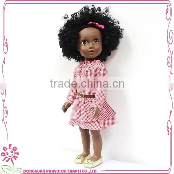 Afro hair style dolls 18 inch girl black