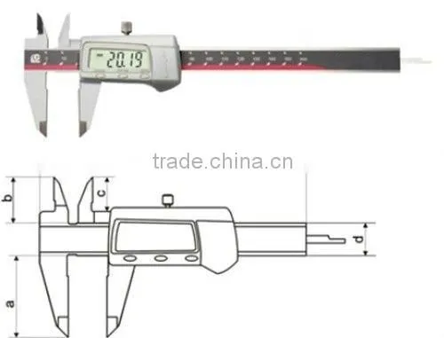 PT108 Metal mask shell digital caliper,digital display calliper