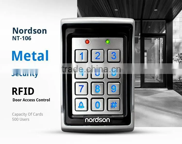 Nordson NT-106 Waterproof Metal Security Access Control for Single Door Entrance