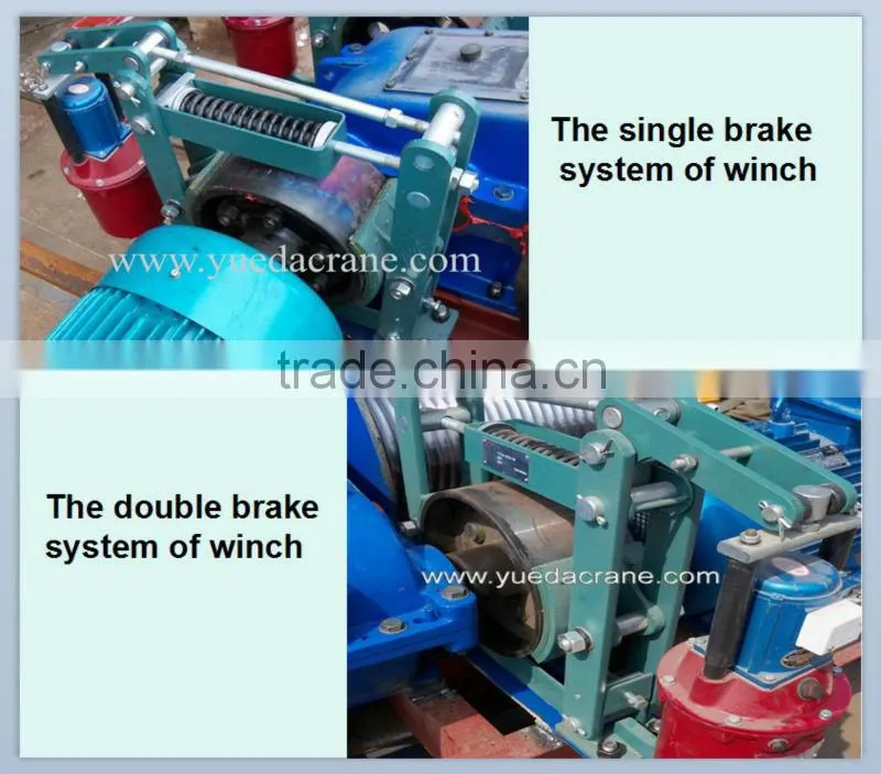 32t electric winch 32t wire rope electric winch