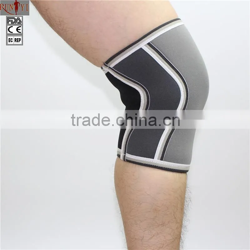 5mm Custom Powerlifting Crossfit Knee Sleeve Neoprene