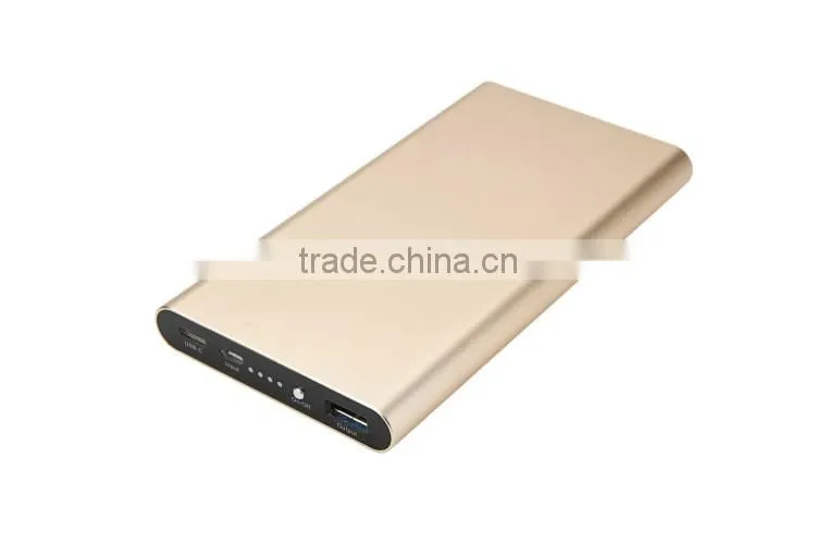 2016 trending products fast charging qc2.0 power bank 10000mAh