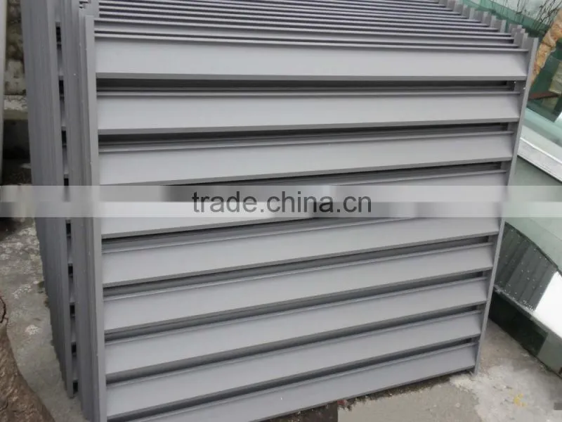 New Style Wrought Iron Bent Balcony Railings
