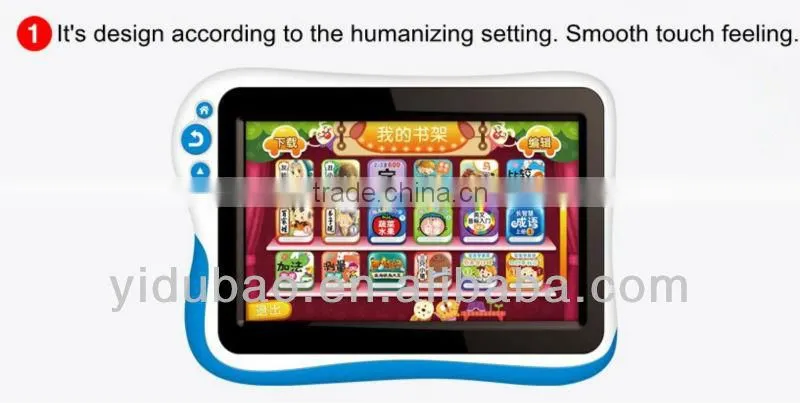 China OEM Wholesale 16GB Camera Android System 4.1 Kids Tablet PC