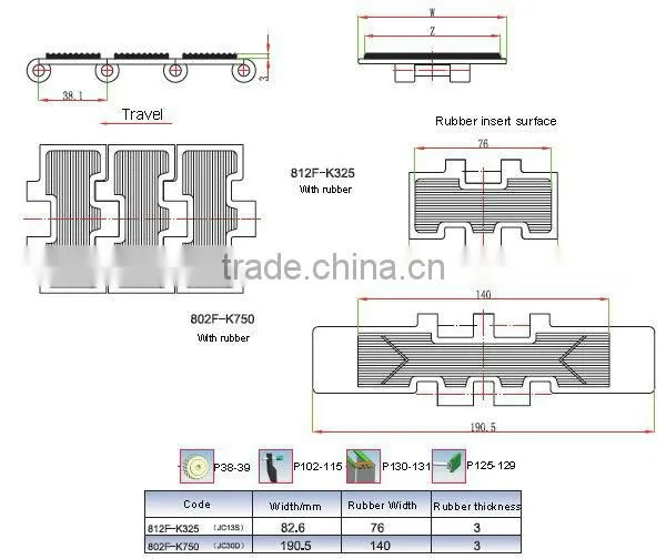 short pitch conveyor chain with attachments