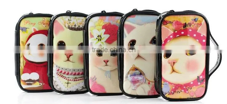Various Kinds travel cosmetic bag/leather cosmetic bag