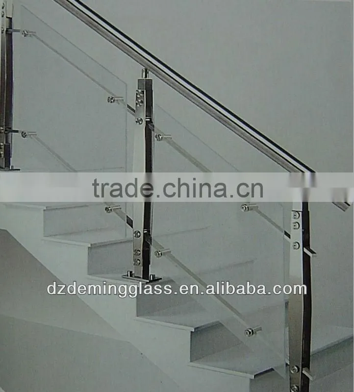 10mm Good Heat Stability Clear Toughened Safty Glass