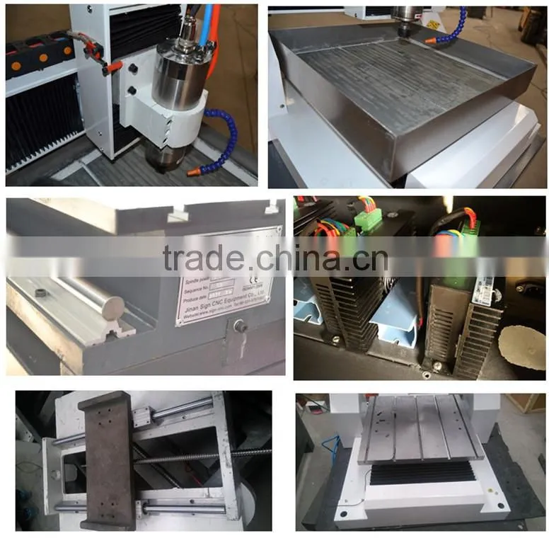 High precision SIGN 6060 mini CNC Router jade carving machine