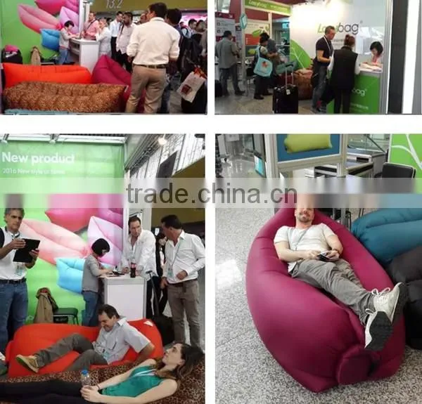 as seen on tv 2016 seat type bean bag air sofa bed inflatable sleeping outdoor camping inflatable air sofa