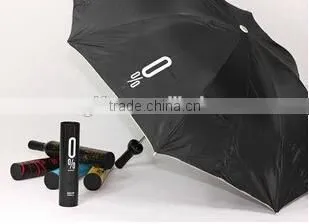 Cheap Wine Bottle Umbrella with Customized Logo