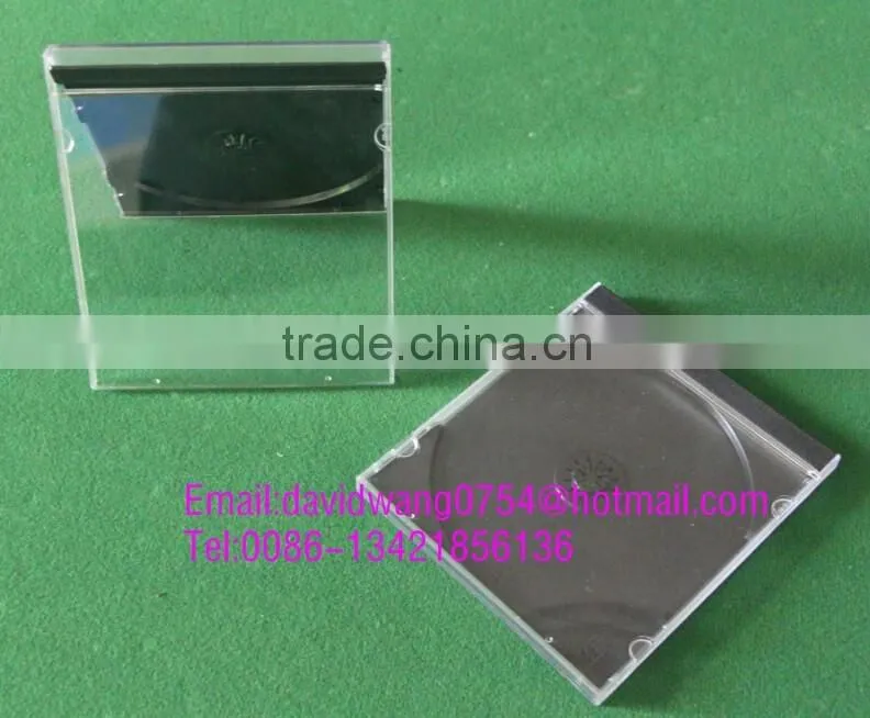10.4mm cd case cd tray cd cover single black