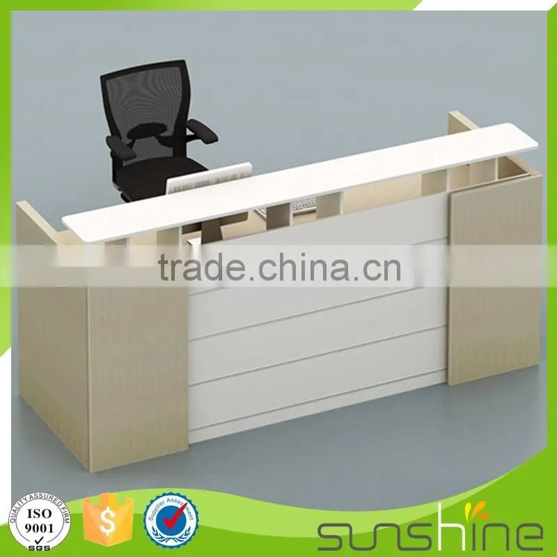 KB-RD02 Top Quality Office Furniture Hot Sell Office Use Furniture Particle Board Reception Desk