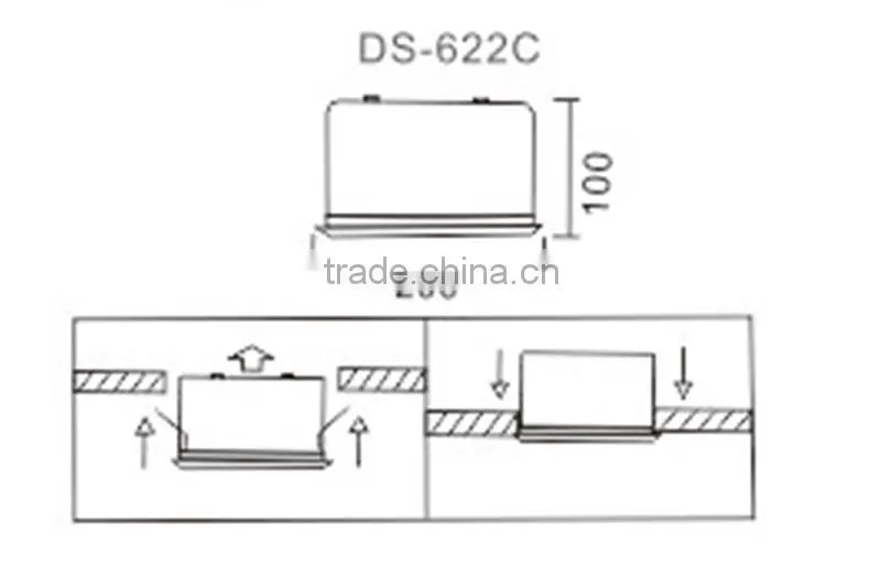 fireproofing PA Ceiling Mount Speakers in wall speakers