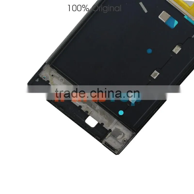 Original Front Housing For Xiaomi Mi3 Mi 3 WCDMA Front Frame Screen Plate Bezel Wth Adheisve Sticker