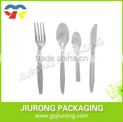 disposable food grade cutlery plastic fork and spoon plastic pick