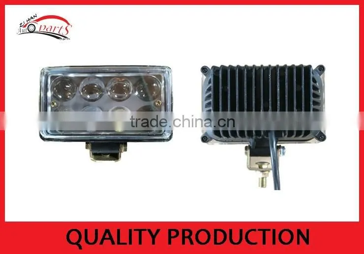 4 inch square 8led universal work lamp