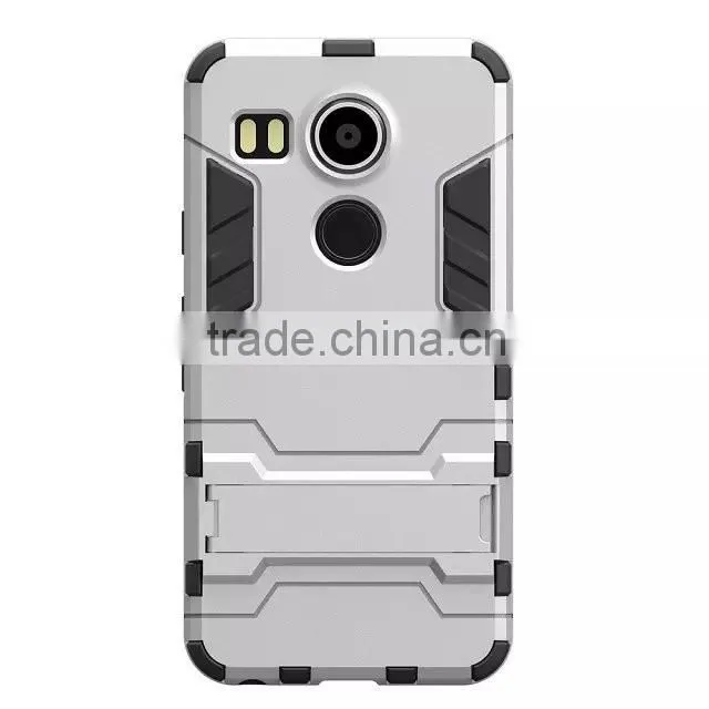 Shakeproof Hybrid TPU+PC case for LG Nexus5X