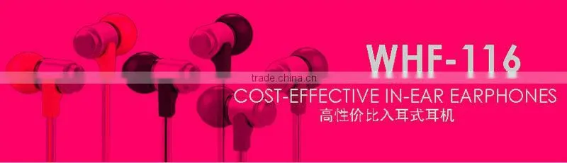New design Flat cable Earbuds