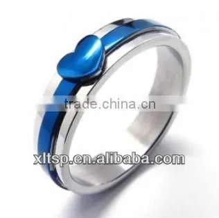 S14 High Quality Pure Titanium steel Mens Gothic Rings