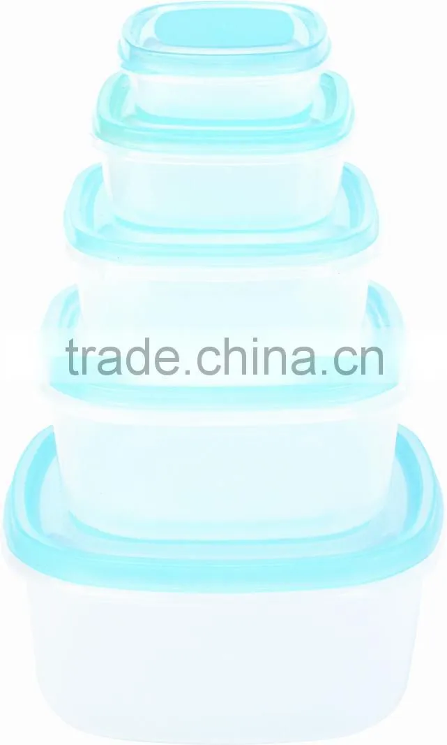square plastic food containers, lunch box