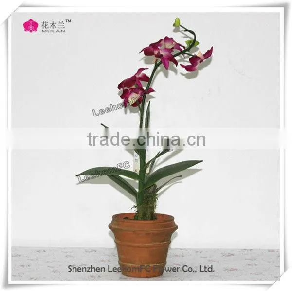 Home Party Lifelike Silk Decorative Bulk polyester flowers