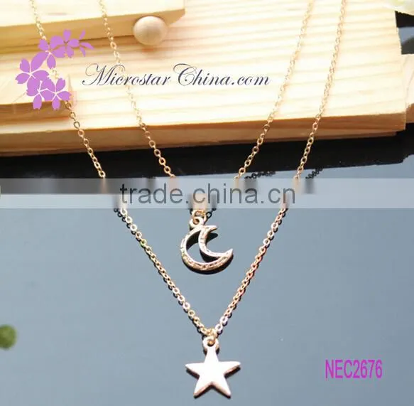 Womens Novelty Emoji Glass Time Gem Pendant Necklace for Friends Gift Idea