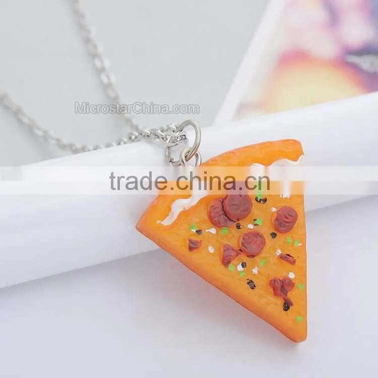 Oval Shape Glass Pendant Necklace Dandelion Wish Necklace