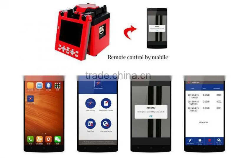 Multifunctional Smart Fusion Splicer Machine FTTH Optical Fusion Splicer Machines