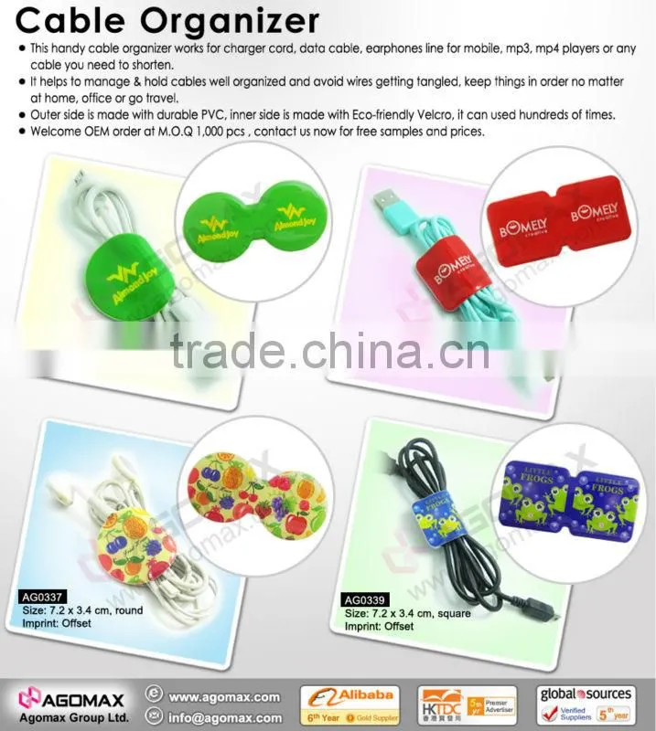 Cheap prices eco-friendly smart earphone plastic cable wrap