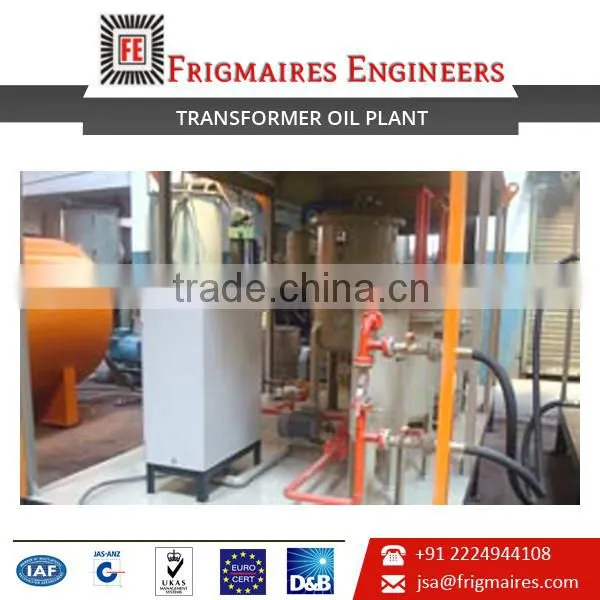 Quick and Effective Transformer Oil Plant at Factory Price